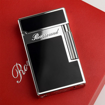 Ronsound sound lighter Pure copper steel sound simple carved flame inflatable high - grade gift men