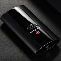 Lamborghini lighter direct wind - proof blue flame TTR 015 gas portable column festival boyfriend gift