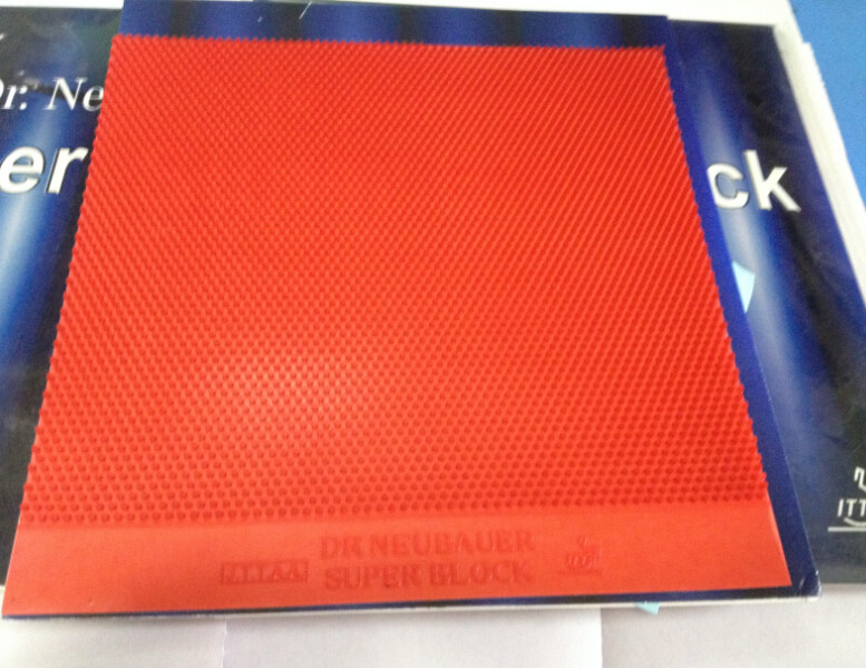 航天 德国dr neubauer纽鲍尔 super block超级防弧胶皮牛博士长胶