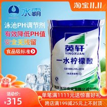 Swimming pool ph reduction regulator food grade citric acid descaling agent stainless steel cleaning agent sour agent 25kg