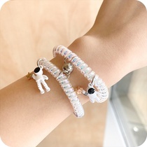 Astronaut couple bracelet pair of mens bracelet simple generous womens hand rope 2021 new bracelet simple