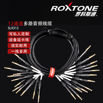 ROXTONE multi-core signal cable 12 channels 6 5 large three-core extension cable mixer cable multi-channel signal line
