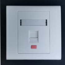 Type 86 Ultra Five Category Six Class one thousand trillion Broadband Phone Single Port Bioral Network Information Module Concealed Socket Panel