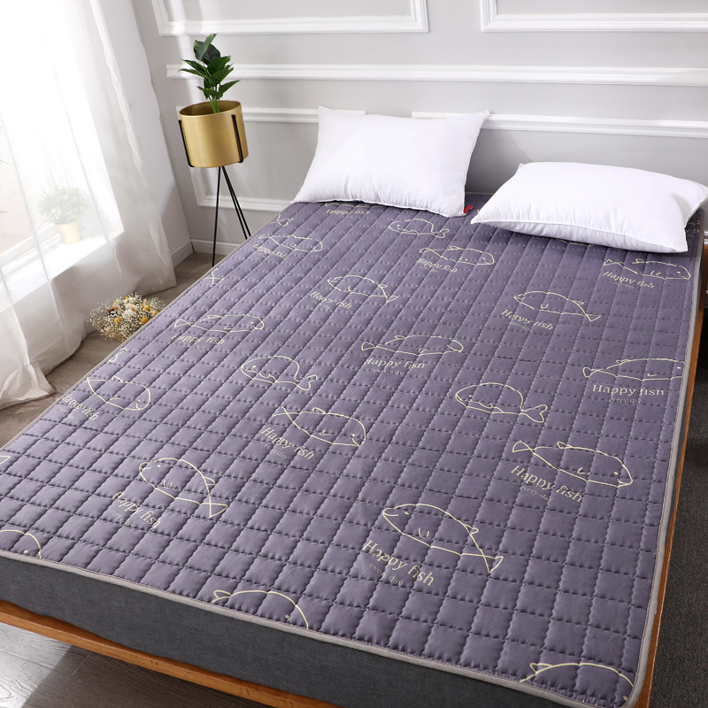 mattress cushion 1.8m bed mattress double fold protective cushion thin student anti slip 1.2m single cushion 1.5