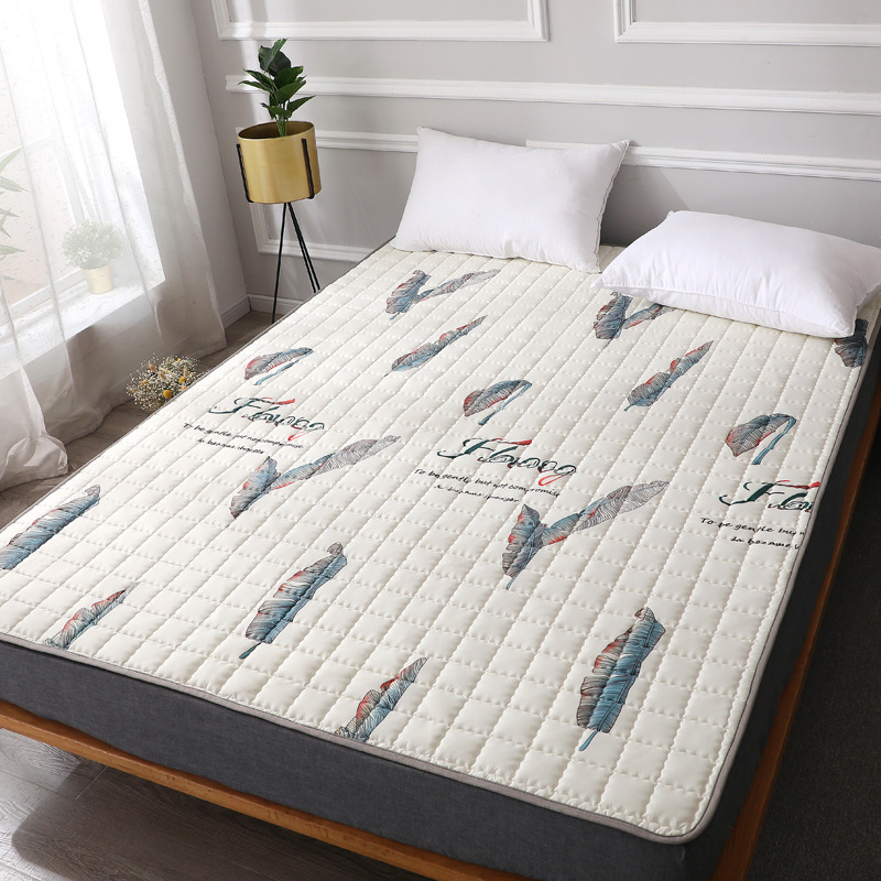 mattress cushion 1.8m bed mattress double fold protective cushion thin student anti slip 1.2m single cushion 1.5