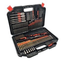New 246-piece twist drill bit combination set woodworking construction drill cement drill screw bit hand electric drill