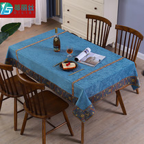 Table cloth table cushion table cloth art tea table cloth cover round table cloth luxurious upscale grid Nordic minimalist modern