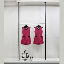 Clothing Store Display Rack Top Tenddy Wedding Dress Shelves Exclusive Store Upmarket Simple Mens And Womens Upper Wall Hangers