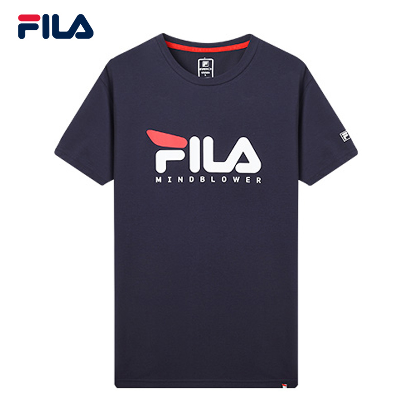 fila斐乐明星同款男短袖t恤2019夏季休闲运动时尚logo