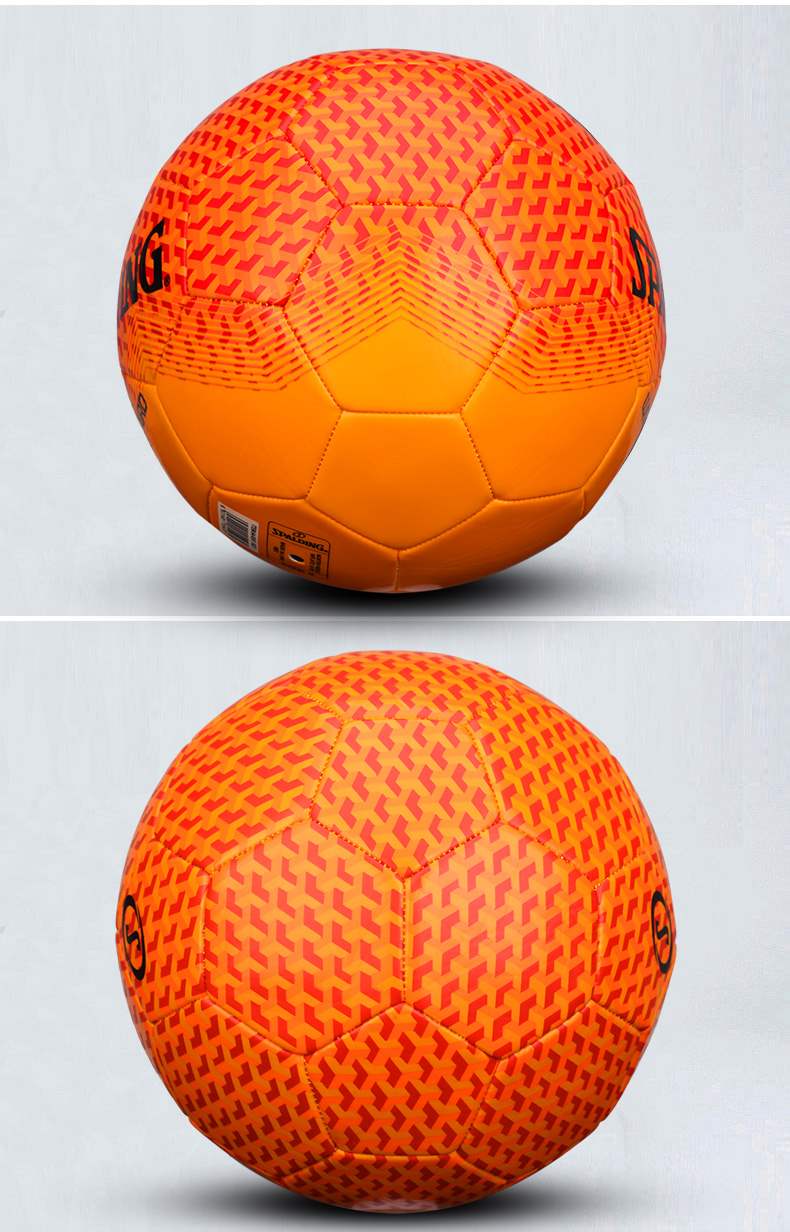 厂家货源斯伯丁正品5号足球 青少年学生训练球 脚感练习足球