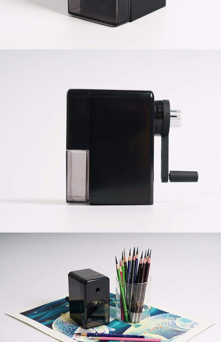 素描老师的店大v素描削笔器画画炭笔转笔刀美术生专用手摇卷笔刀