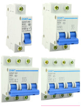 Zhengtai DZ47 1P 2P 3P 4P 6A10A16A20A25A32A40AA60A Type D miniature circuit breaker