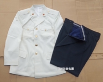 Retired Inventory 87 summer service sea white overalls performance suit suit wool vintage old-fashioned suit nostalgia