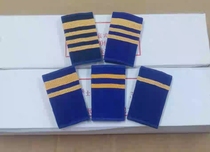 Stock old 87 shoulder old style empty blue velvet shoulder card last century rare collection commemoration