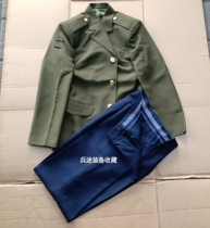 New inventory old-fashioned 04 womens empty summer clothing set empty blue imitation wool spring and autumn clothing rare clothing nostalgia