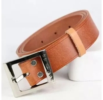 3521 pilot belt vintage yellow cow belt mens first layer cowhide pin buckle belt yellow belt