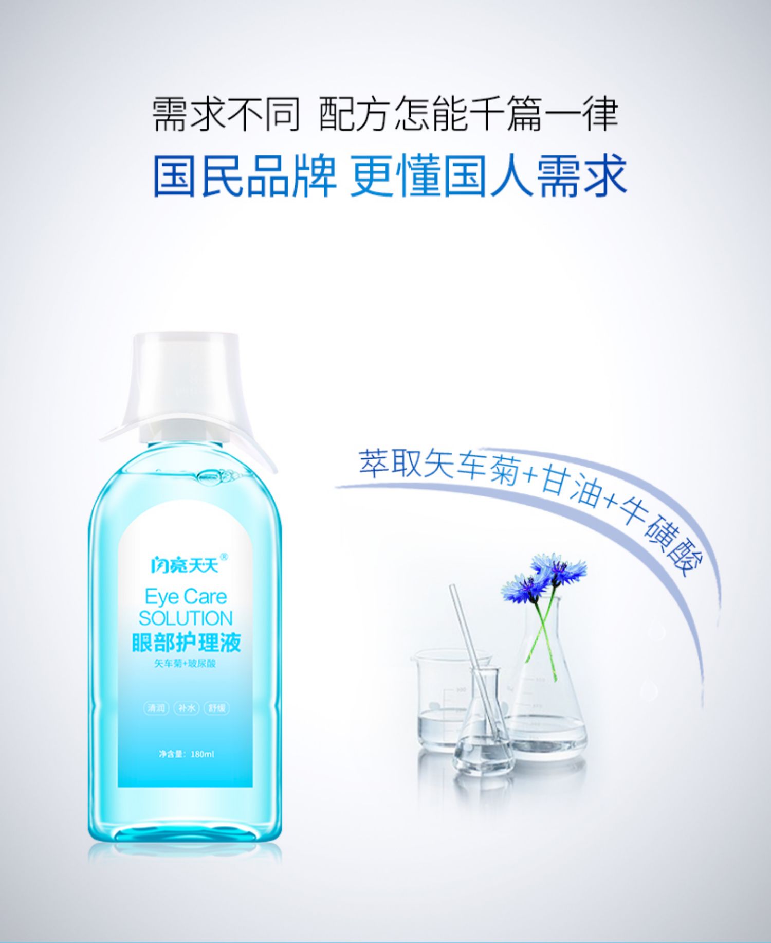 仁和闪亮洗眼液清洗眼睛水缓解疲劳清洁眼部护理液干涩洗眼睛神器