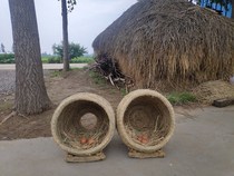 Egg-laying chicken coop Straw household outdoor extra-large handmade straw straw straw-woven chicken egg nest laying egg nest hatching hen nest