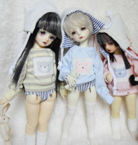 (Sold out) BOBMI 6 points YOSD BJD baby clothes Daily bear T-shirt underwear home set-sleepy