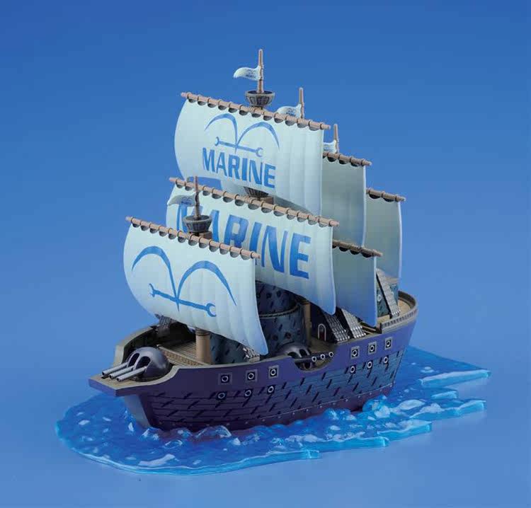 动漫 海贼王海贼船拼装模型 万里阳光桑尼梅丽号罗的潜水艇 包邮