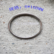 Stainless steel ring circle lifting ring hand pull ring O-ring pet ring chain fittings o-ring decorative ring lifting ring