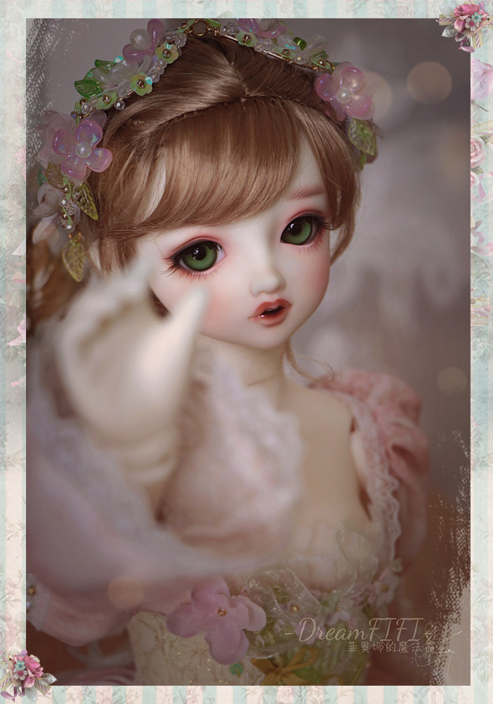 Одежда для кукол BJD 菲奥娜12周年【甜梦】bjd娃衣3分10/13sd娃衣sdgr蕾丝洋装（完售 Fiona's magic box