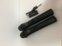 Love Song Versatile One Drag Two Wireless Mic Receiver Outdoor Singing Stage Sound Universal Handheld Microphone