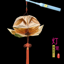 New year pendant childrens handmade lantern portable lamp making kindergarten parent-child homework lantern material package finished