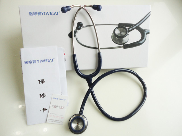医 医 爱 yiweihai stainless steel stethoscope double doctor home professional multi-function listening to fetal heart 医 医 爱 yiweihai stainless steel stethoscope double doctor home professional multi-function listening to fetal heart