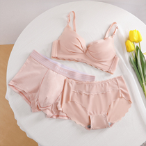Couple underwear underwear three-piece couple sexy belt bra cotton boxer mens simple push up bra