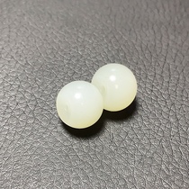 Authentic Xinjiang Hetian Jade seed material White Jade Apple beads with beads necklace bracelet loose beads