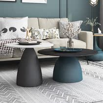 Nordic creative side several minimalist Hyundai ins Living room small round table small tea table side cabinet round iron art corner a few