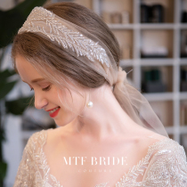 Manchen Fang (pick up) 2021 New (Holy word) wedding accessories bride fairy beauty headdress fashion atmosphere