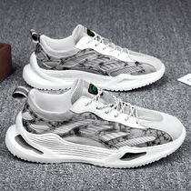 Lightweight mens shoes summer breathable thin mesh shoes deodorant trend wild trendy shoes 2021 new casual sports shoes