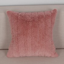 Cushion Plush sofa Soft pillow Plush pillow cover with core Bedside waist pillowcase Large office backrest pad