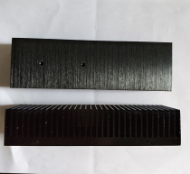 Amplifier board radiator LM3886 aluminum heat sink multi-tooth plate thickened base plate adaptation 7293 1875 7294
