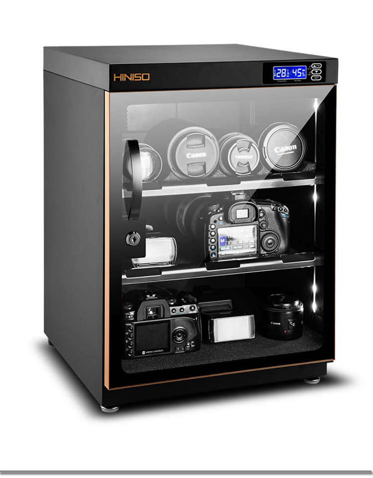 艾尼索电子防潮箱单反相机干燥箱摄影器材镜头除湿防潮柜家用防霉