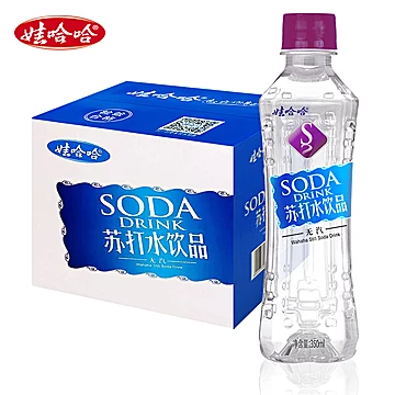 【娃哈哈】苏打水350ml*12瓶[4元优惠券]-寻折猪