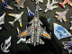 <Top Gun> 시리즈 전투기 기념 모델 컬렉션 수준 10 천 바늘 자수 사기 마크 벨크로 스티커 <Top Gun> 시리즈 전투기 기념 모델 컬렉션 수준 10 천 바늘 자수 사기 마크 벨크로 스티커