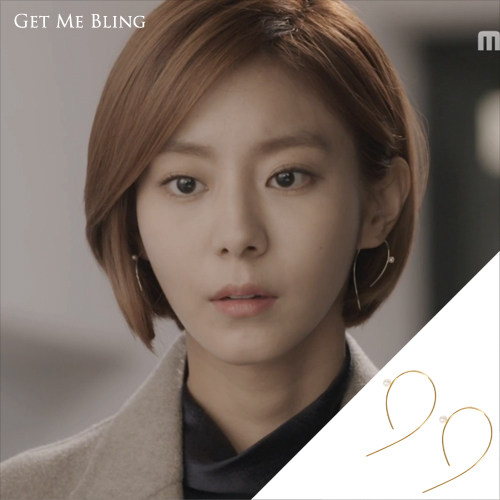 yourkorea|韩国代购 韩剧不夜城金宥真同款 设计款 不规则 耳钉_7折