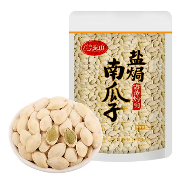 【旗舰店】泰山食品盐焗味南瓜子240g[1元优惠券]-寻折猪