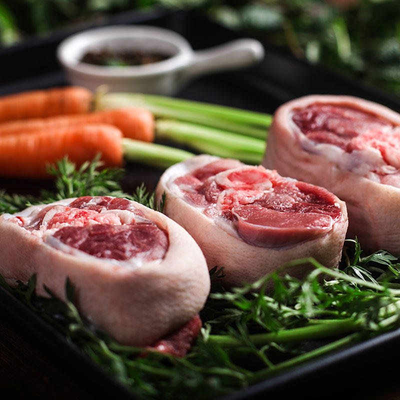 比超市普通猪肉还便宜42斤网易味央黑猪肉猪肘700gx3件