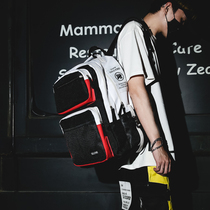 Port Craze Double Shoulder Bag male bf Wind student Bag Multi-Layer Travel Backpack Women computer Package Clothing Backpack