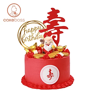 CAKEBOSS长辈祝寿芝士生日蛋糕[50元优惠券]-寻折猪