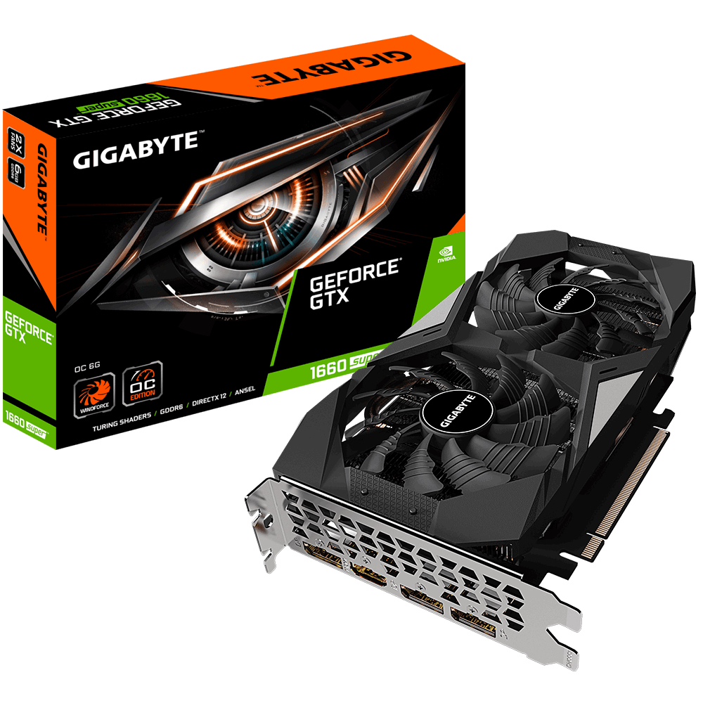 技嘉gtx1660s super gaming oc 6g 电脑主机箱独立游戏显卡aorus