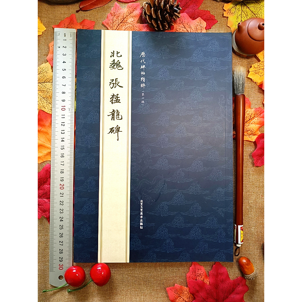 張猛龍碑字帖放大魏碑毛筆字帖臨摹8開米字格正版原碑帖完整無刪