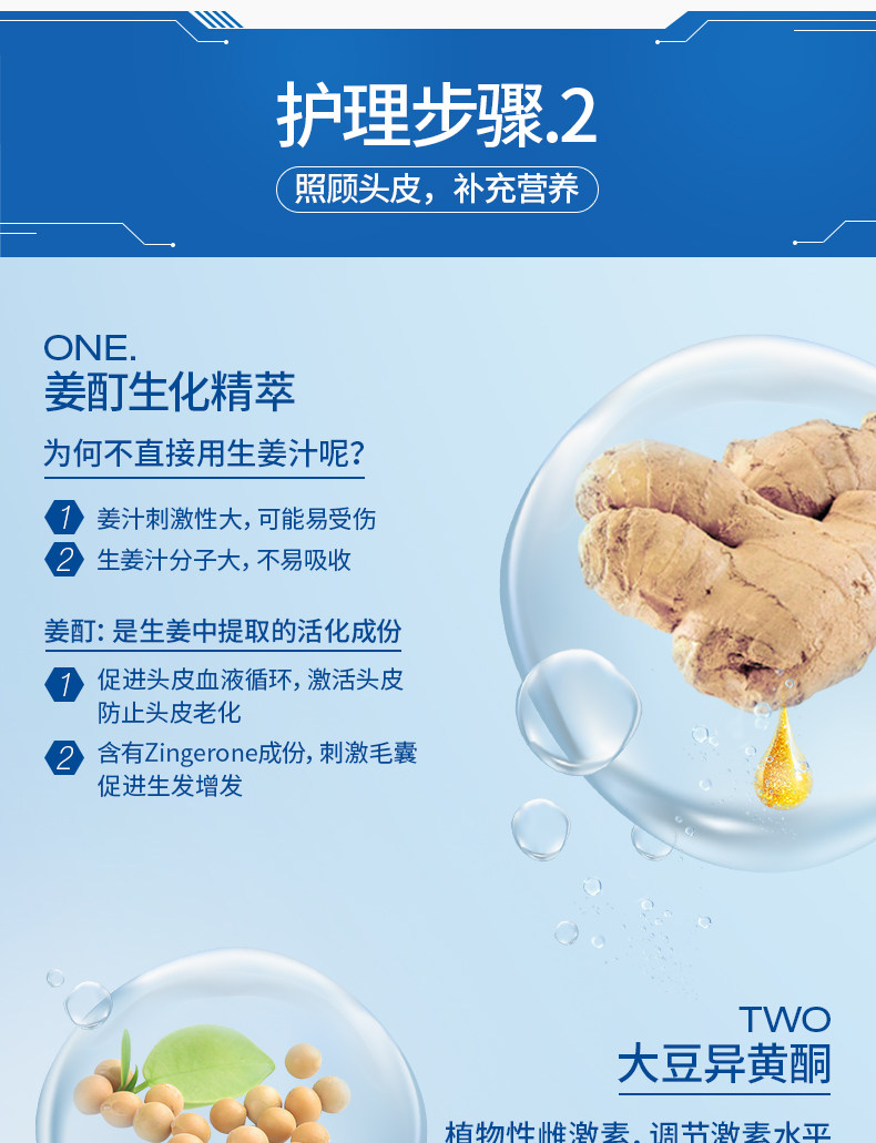 台湾产 nice 无硅油姜酊洗发露 400g 控油去屑强发防脱