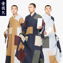 Xiangxi'er Sengxun Meng Miao Mai Xun Xia Bai Kui long coat coat patching with long shirt monk clothes and monk clothes