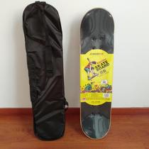 Crazy God KS5393 skateboard Snow Wolf Pu wheel maple long board skateboard beginner four wheel dance board double tilt scooter