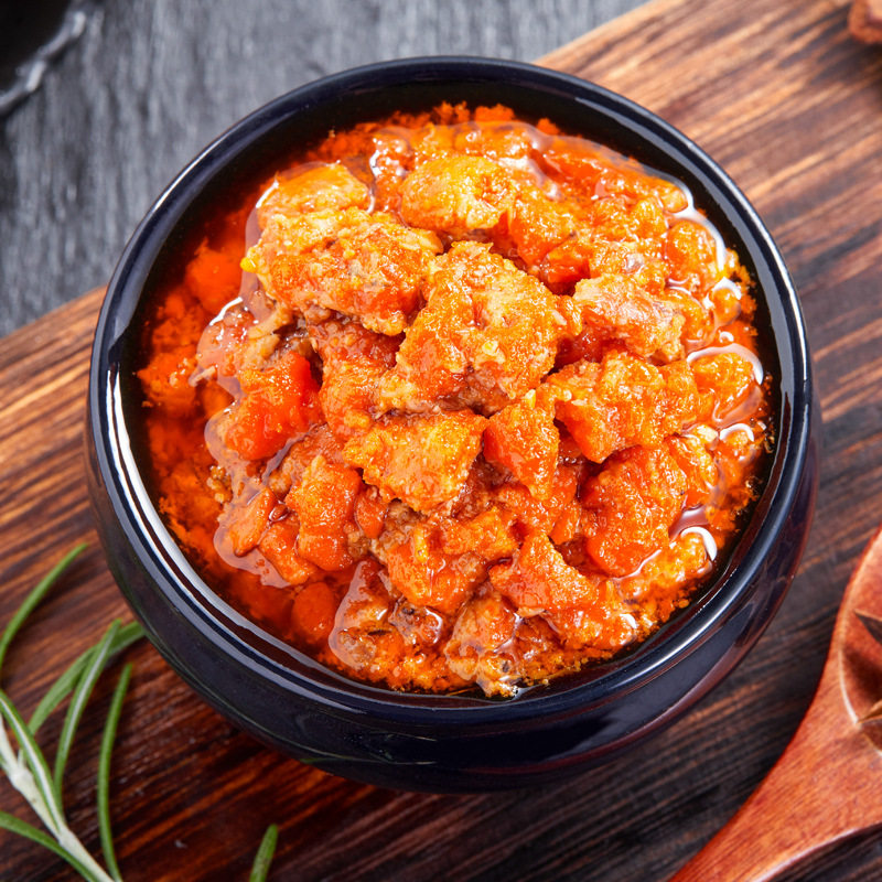 【二件半价】风味人间秃黄油260g蟹黄酱拌饭即食纯手工蟹黄油蟹粉